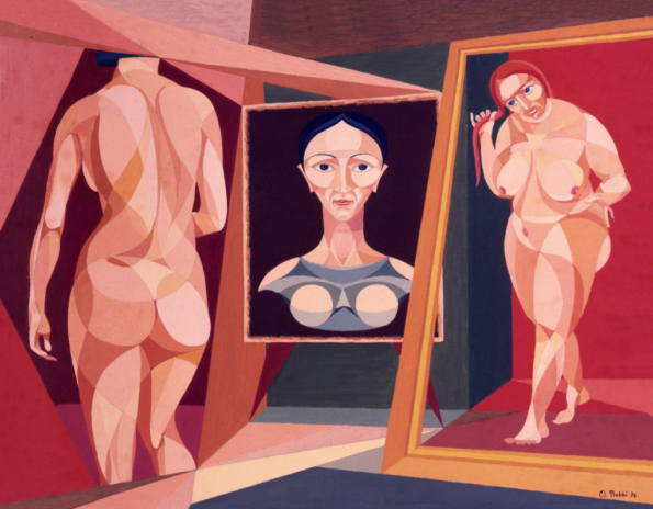 Orazio Bobbi - Ritratti di donna allo specchio